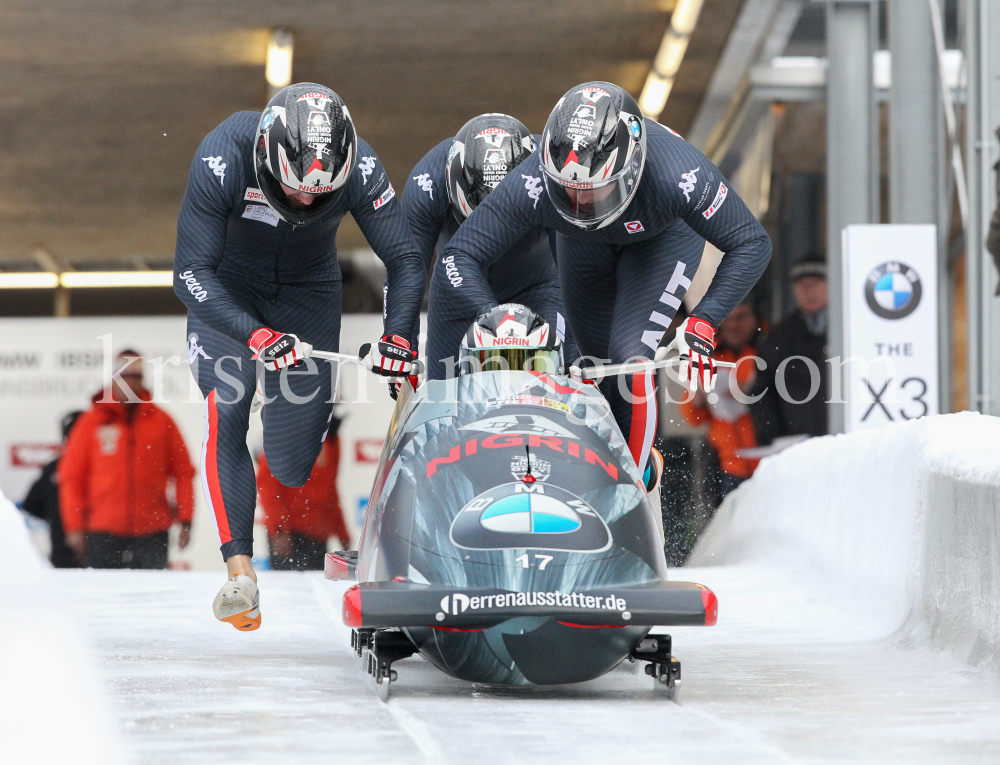 4er Bob Weltcup Herren 2020 Innsbruck-Igls by kristen-images.com