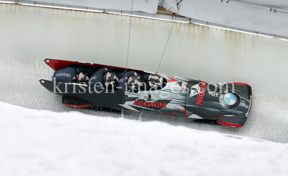 4er Bob Weltcup Herren 2020 Innsbruck-Igls by kristen-images.com