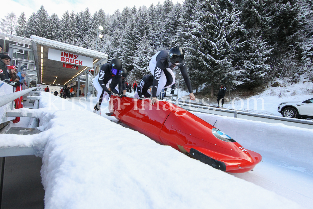 4er Bob Weltcup Herren 2020 Innsbruck-Igls by kristen-images.com