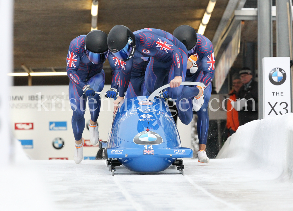 4er Bob Weltcup Herren 2020 Innsbruck-Igls by kristen-images.com