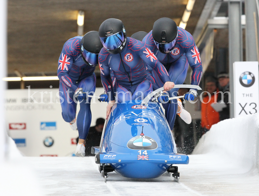 4er Bob Weltcup Herren 2020 Innsbruck-Igls by kristen-images.com