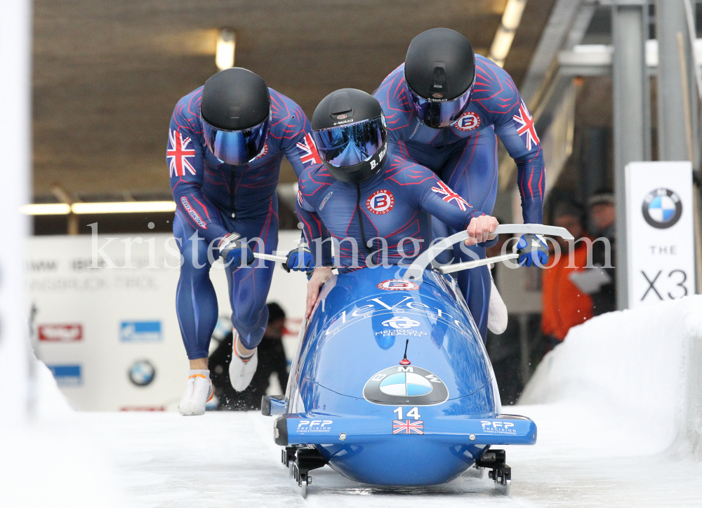 4er Bob Weltcup Herren 2020 Innsbruck-Igls by kristen-images.com