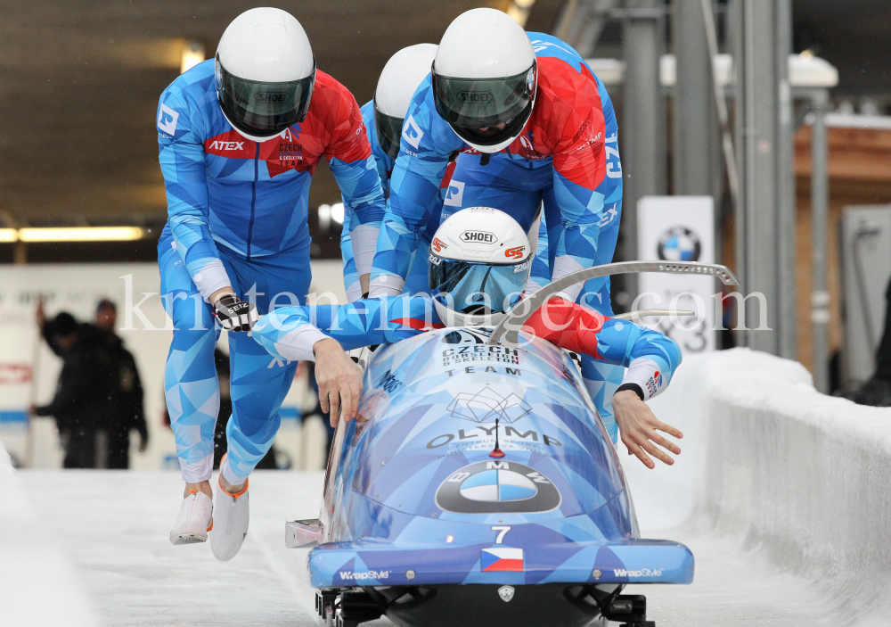 4er Bob Weltcup Herren 2020 Innsbruck-Igls by kristen-images.com