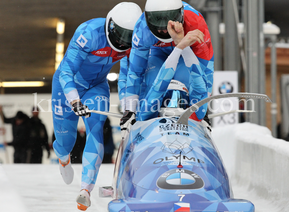 4er Bob Weltcup Herren 2020 Innsbruck-Igls by kristen-images.com