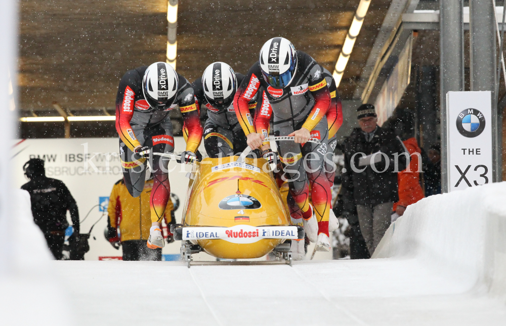 4er Bob Weltcup Herren 2020 Innsbruck-Igls by kristen-images.com