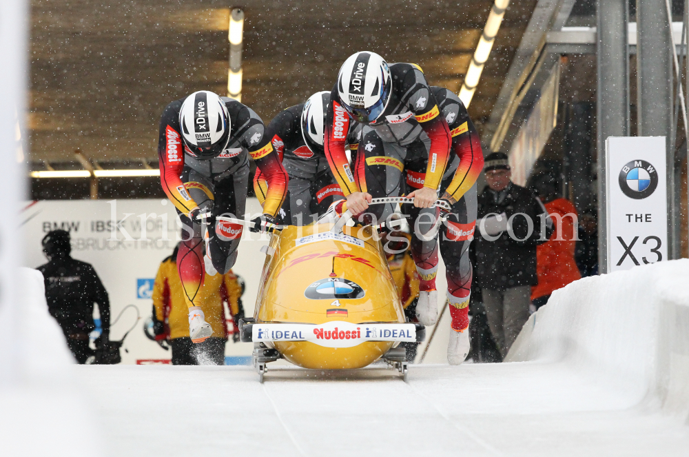 4er Bob Weltcup Herren 2020 Innsbruck-Igls by kristen-images.com