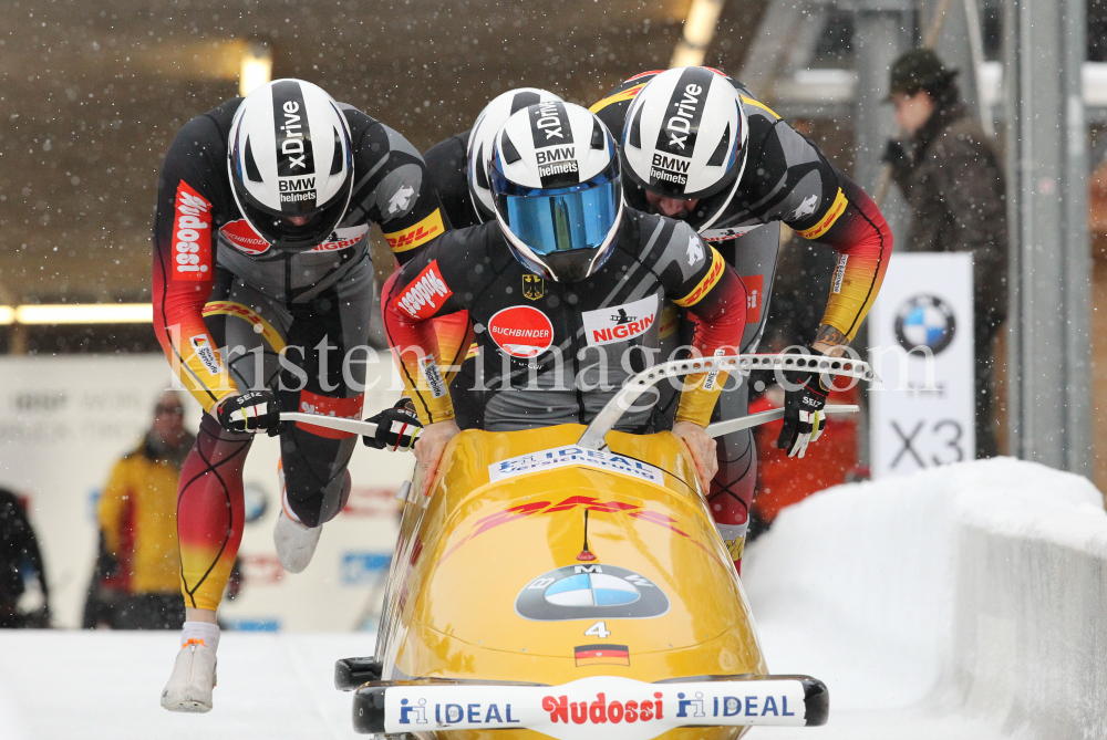 4er Bob Weltcup Herren 2020 Innsbruck-Igls by kristen-images.com