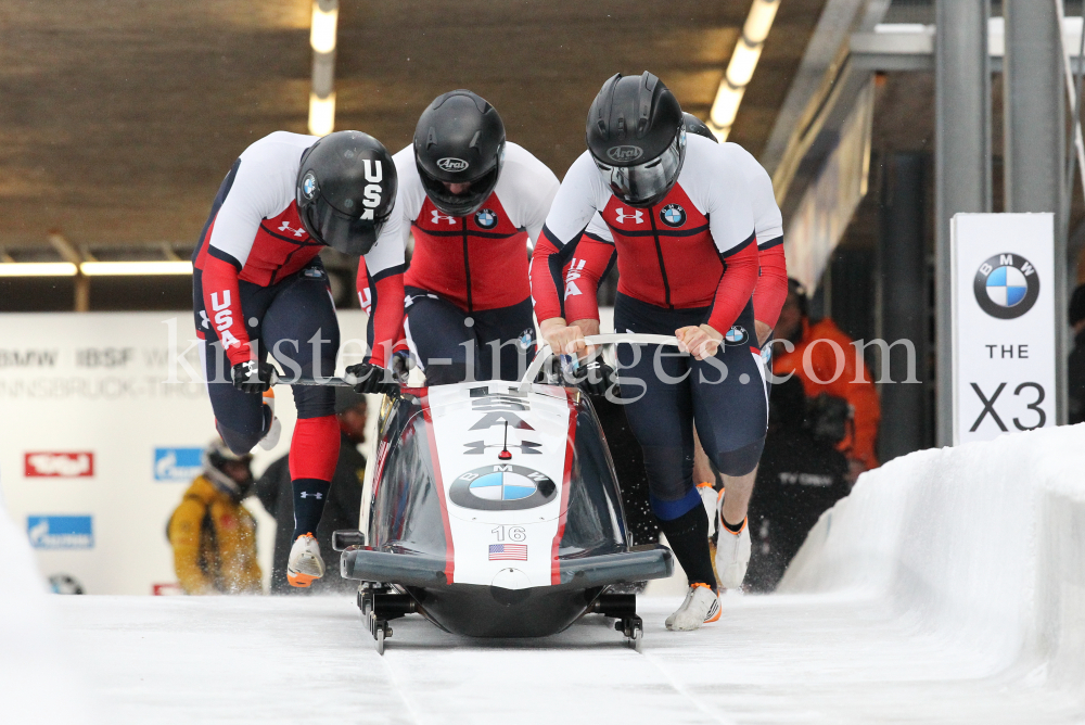 4er Bob Weltcup Herren 2020 Innsbruck-Igls by kristen-images.com