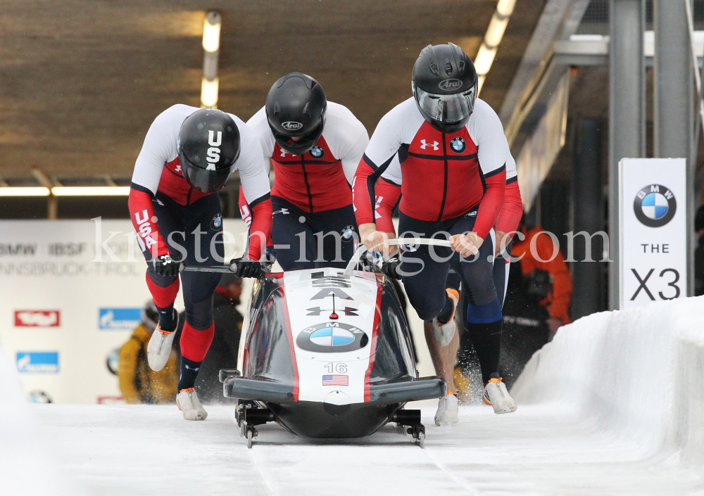 4er Bob Weltcup Herren 2020 Innsbruck-Igls by kristen-images.com