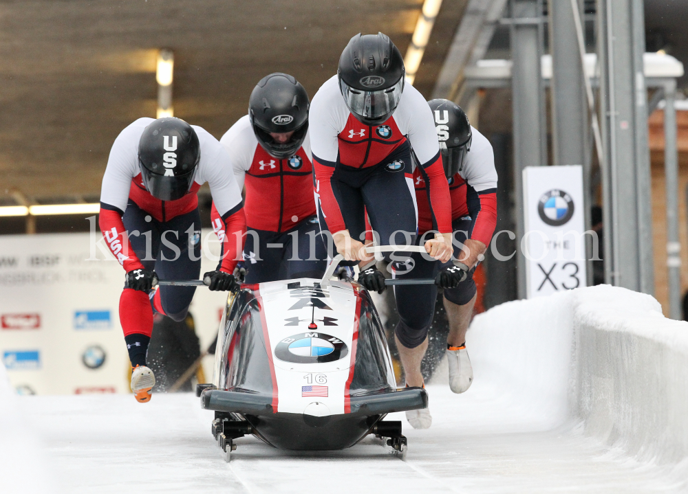 4er Bob Weltcup Herren 2020 Innsbruck-Igls by kristen-images.com