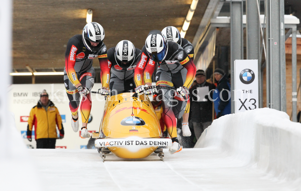 4er Bob Weltcup Herren 2020 Innsbruck-Igls by kristen-images.com