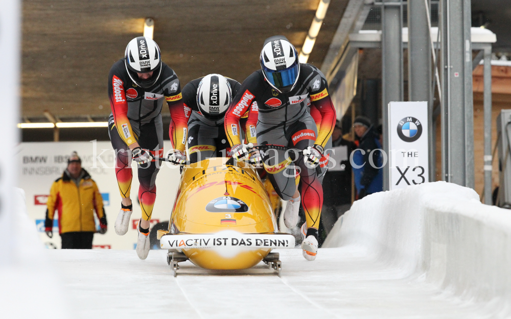 4er Bob Weltcup Herren 2020 Innsbruck-Igls by kristen-images.com