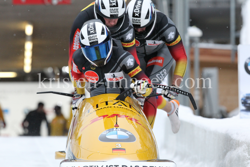 4er Bob Weltcup Herren 2020 Innsbruck-Igls by kristen-images.com