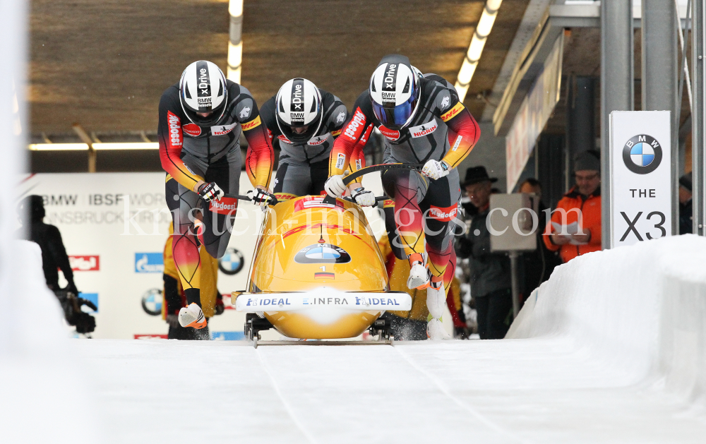 4er Bob Weltcup Herren 2020 Innsbruck-Igls by kristen-images.com