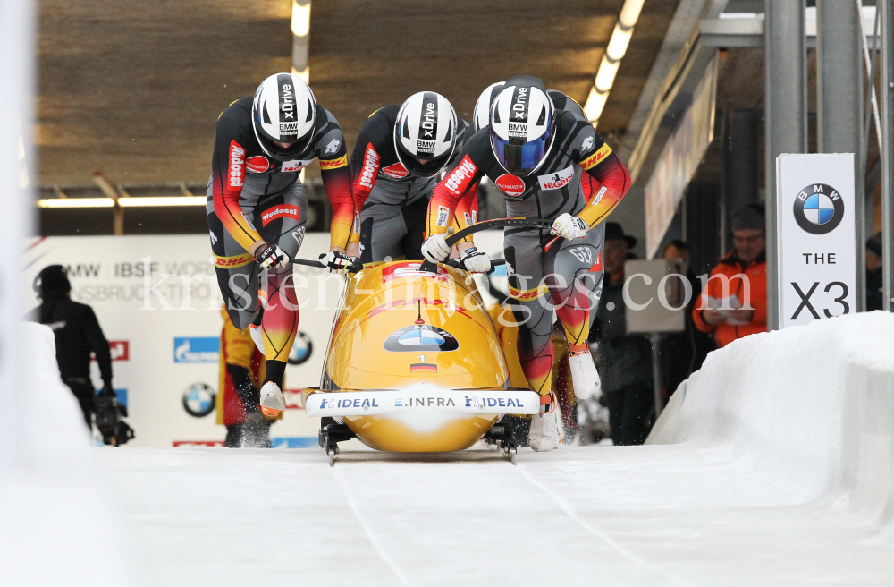 4er Bob Weltcup Herren 2020 Innsbruck-Igls by kristen-images.com