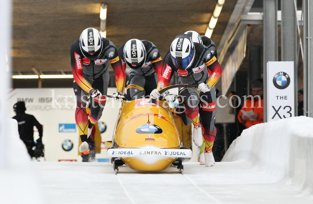 4er Bob Weltcup Herren 2020 Innsbruck-Igls by kristen-images.com