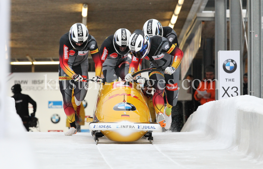 4er Bob Weltcup Herren 2020 Innsbruck-Igls by kristen-images.com