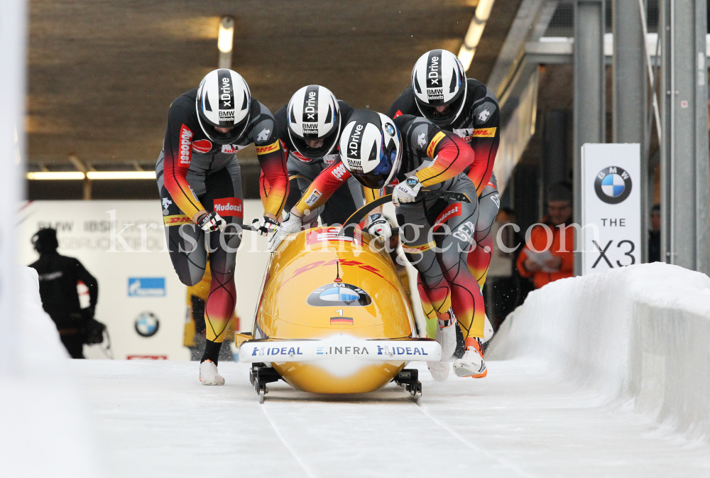 4er Bob Weltcup Herren 2020 Innsbruck-Igls by kristen-images.com