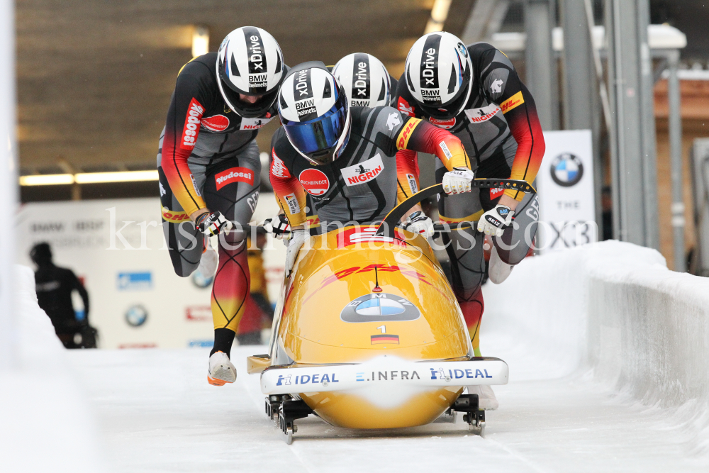 4er Bob Weltcup Herren 2020 Innsbruck-Igls by kristen-images.com