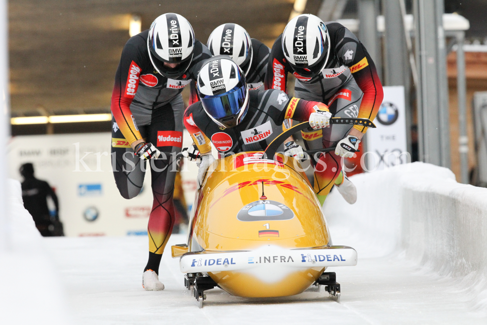 4er Bob Weltcup Herren 2020 Innsbruck-Igls by kristen-images.com