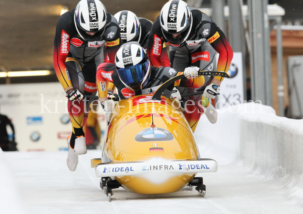 4er Bob Weltcup Herren 2020 Innsbruck-Igls by kristen-images.com