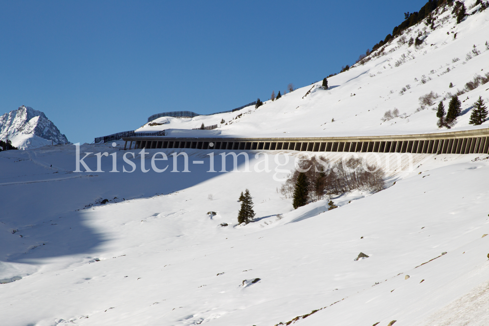 Straße ins Kühtai, Tirol, Austria by kristen-images.com