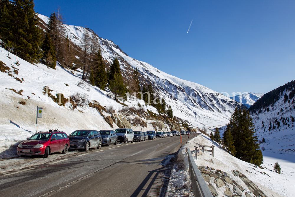 Straße ins Kühtai, Tirol, Austria by kristen-images.com