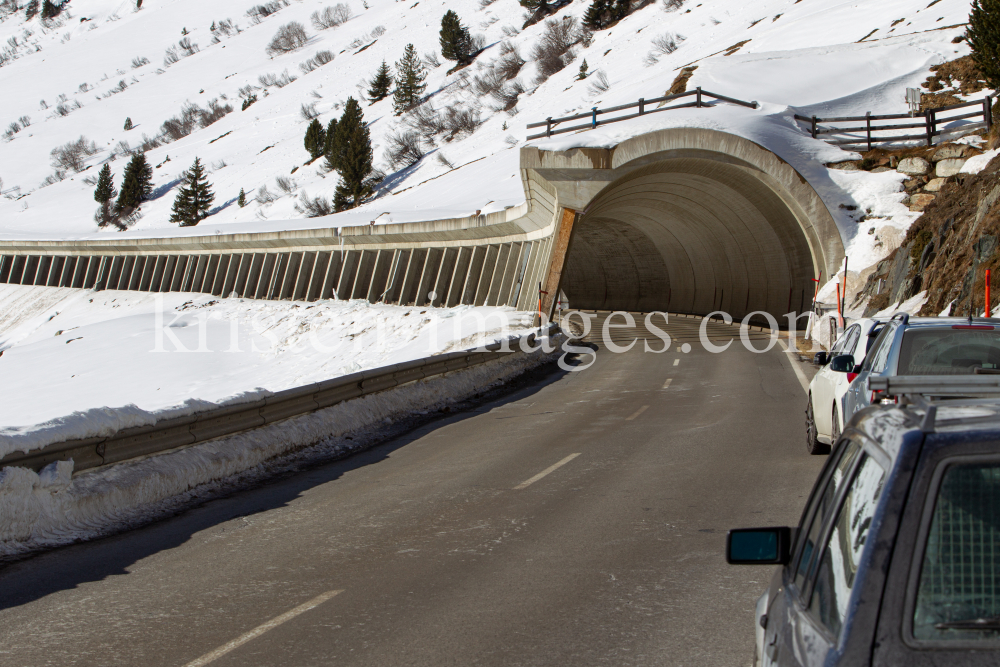 Straße ins Kühtai, Tirol, Austria by kristen-images.com