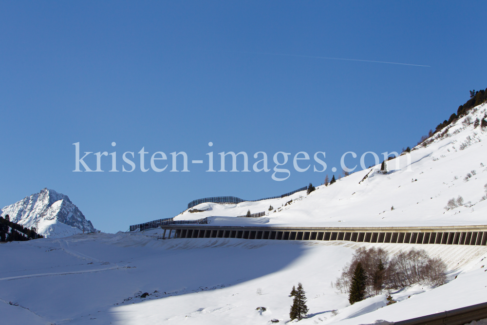 Straße ins Kühtai, Tirol, Austria by kristen-images.com