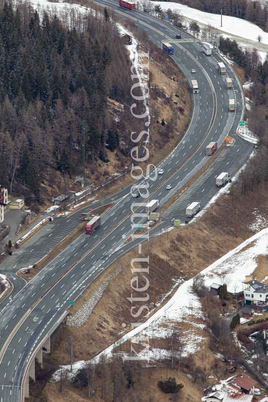 Brennerautobahn, Steinach am Brenner, Tirol, Austria by kristen-images.com