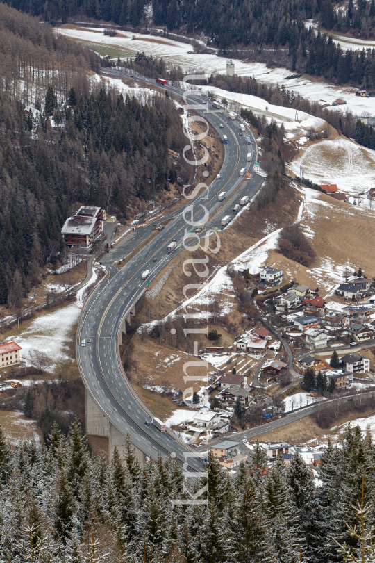 Brennerautobahn, Steinach am Brenner, Tirol, Austria by kristen-images.com