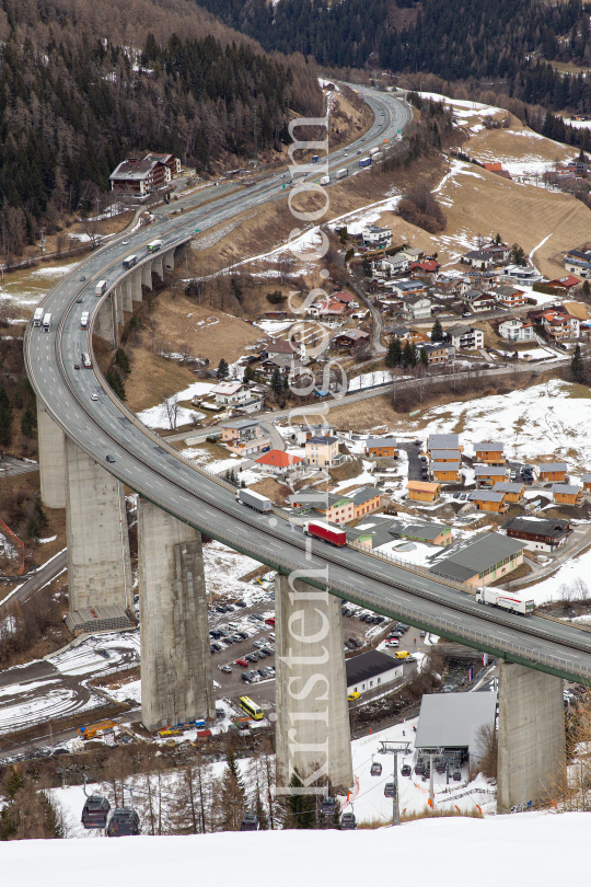 Brennerautobahn, Steinach am Brenner, Tirol, Austria by kristen-images.com