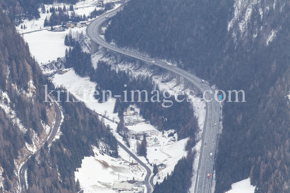 Brennerautobahn, Gries am Brenner, Tirol, Austria by kristen-images.com