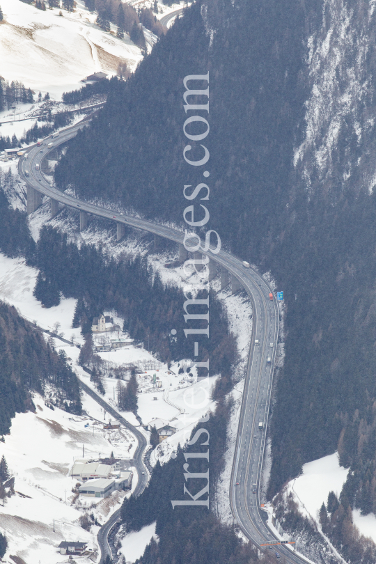 Brennerautobahn, Gries am Brenner, Tirol, Austria by kristen-images.com