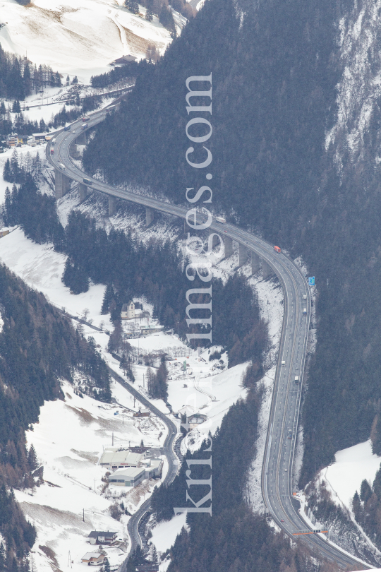 Brennerautobahn, Gries am Brenner, Tirol, Austria by kristen-images.com