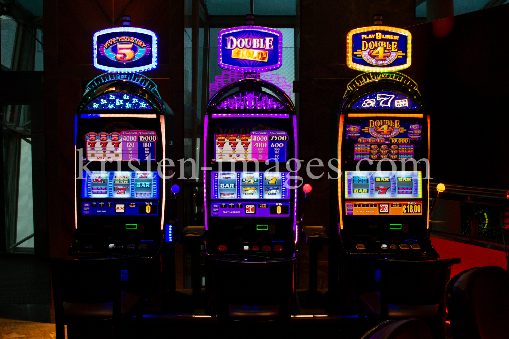 Spielautomaten / Casino Innsbruck, Tirol, Austria by kristen-images.com