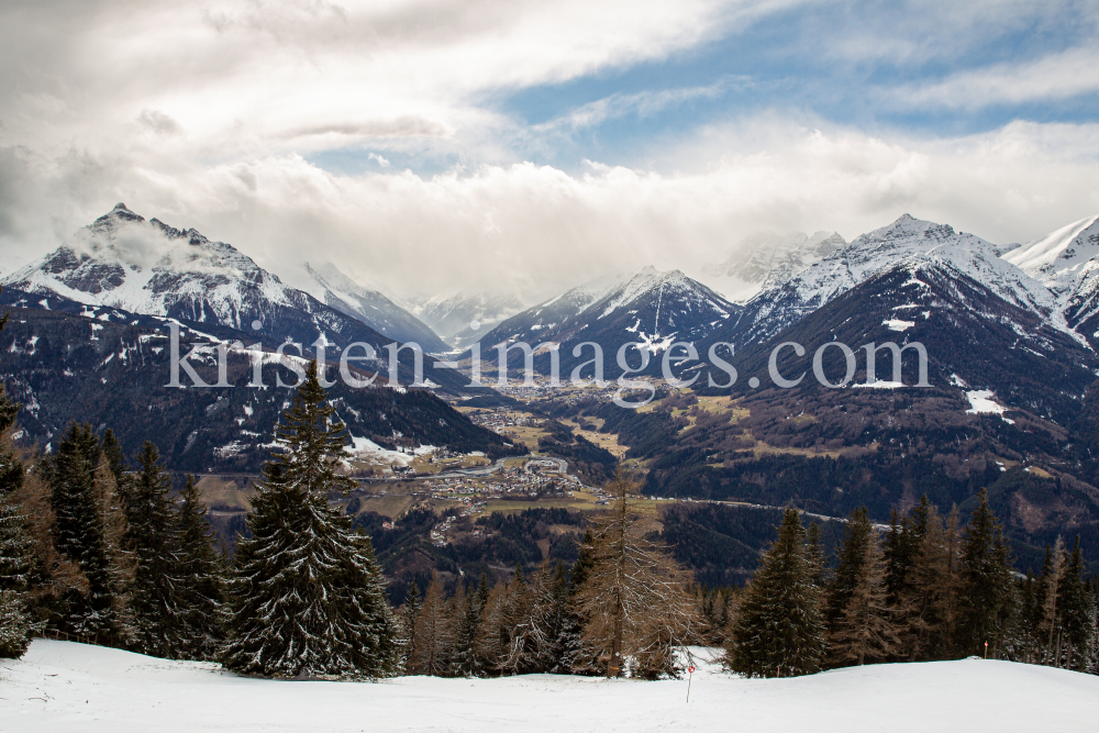 Stubaital, Tirol, Austria / Mautstelle Schönberg, Brennerautobahn A13 by kristen-images.com