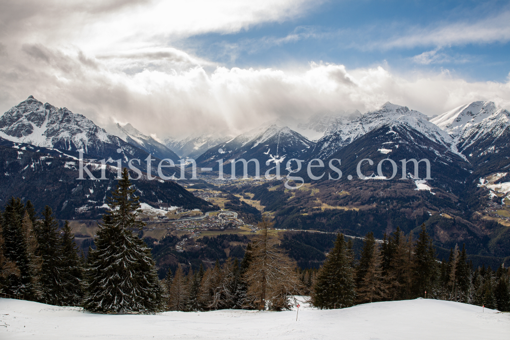 Stubaital, Tirol, Austria / Mautstelle Schönberg, Brennerautobahn A13 by kristen-images.com