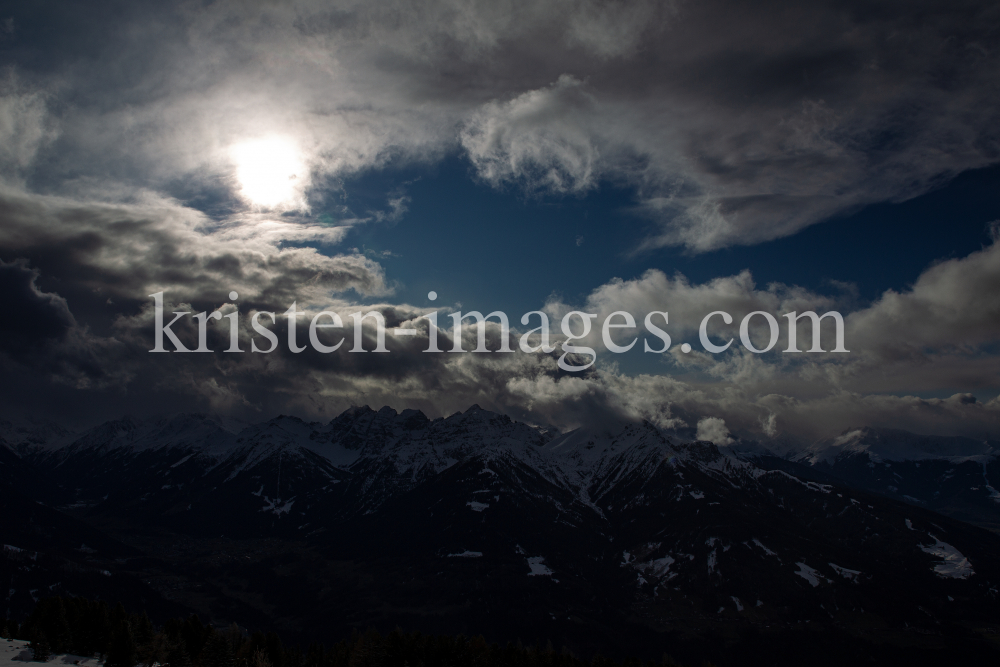 Stubaier Alpen, Tirol, Austria / Cumulus / Quellwolken by kristen-images.com