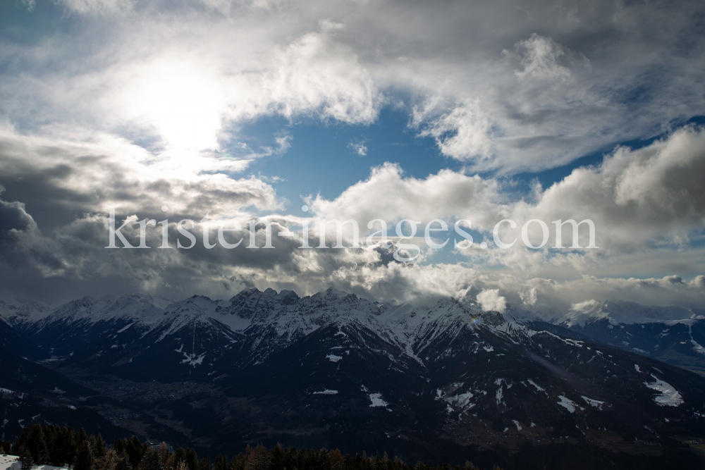 Stubaier Alpen, Tirol, Austria / Cumulus / Quellwolken by kristen-images.com