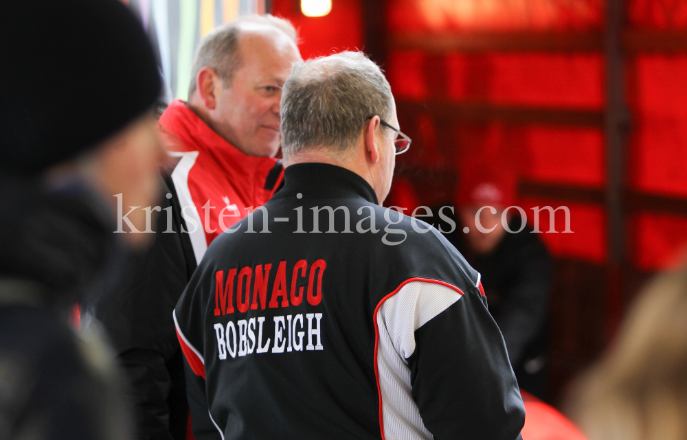 Fürst Albert II. von Monco / Skeleton Europapokal der Senioren / Innsbruck-Igls by kristen-images.com