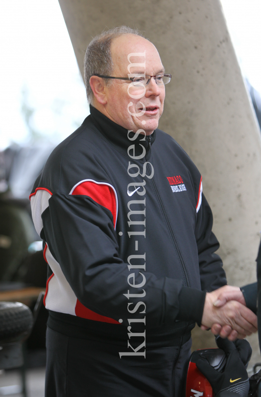 Fürst Albert II. von Monco / Skeleton Europapokal der Senioren / Innsbruck-Igls by kristen-images.com