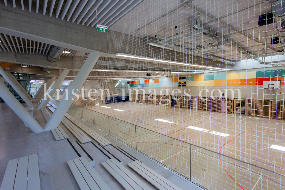 Schulcampus der NMS, Ski Mittelschule Neustift im  Stubaital, Tirol by kristen-images.com