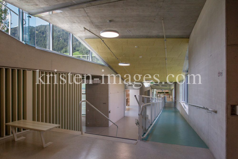 Schulcampus der NMS, Ski Mittelschule Neustift im  Stubaital, Tirol by kristen-images.com