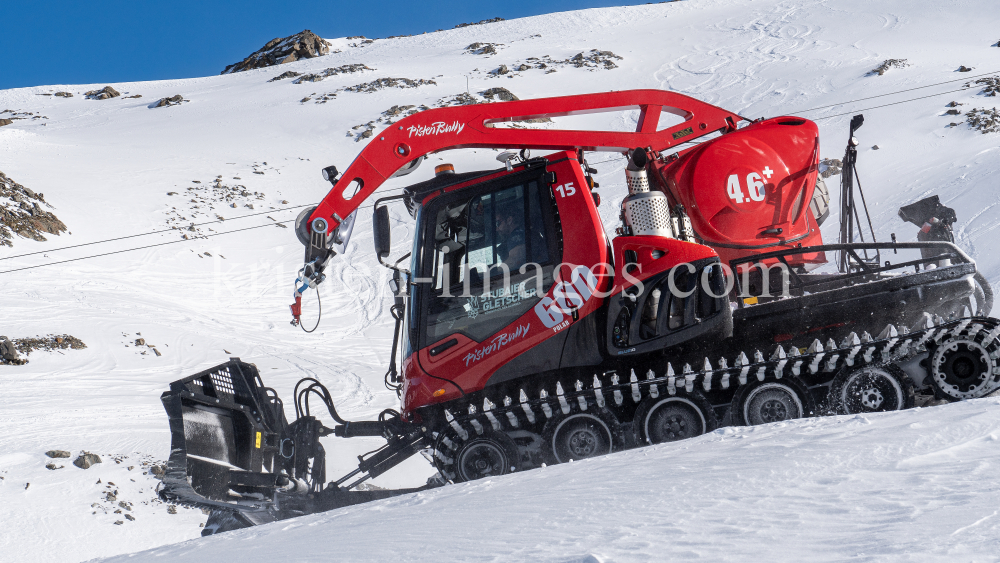 Pistenraupe / Stubaier Gletscher, Stubaital, Tirol, Austria by kristen-images.com