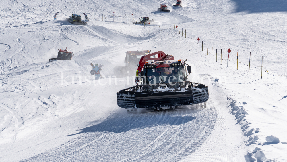 Pistenraupe / Stubaier Gletscher, Stubaital, Tirol, Austria by kristen-images.com