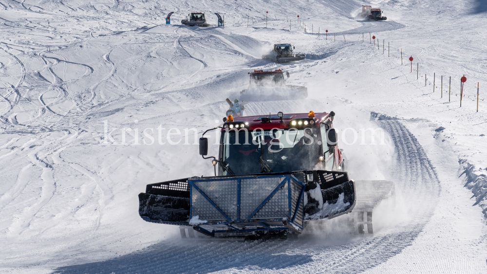 Pistenraupe / Stubaier Gletscher, Stubaital, Tirol, Austria by kristen-images.com