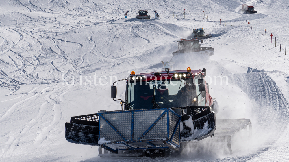 Pistenraupe / Stubaier Gletscher, Stubaital, Tirol, Austria by kristen-images.com