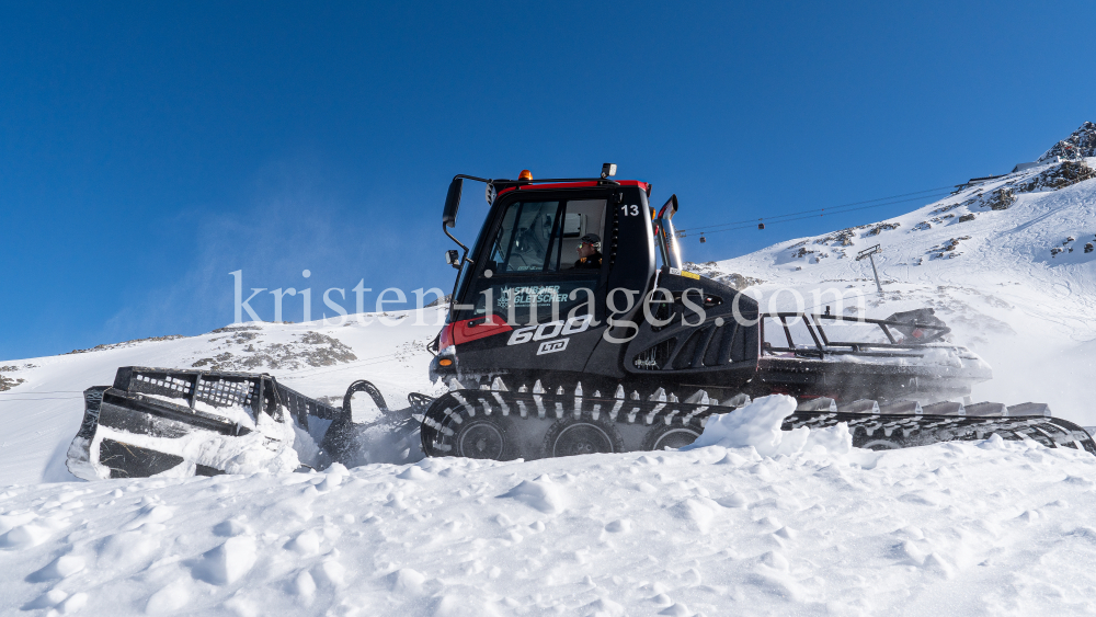 Pistenraupe / Stubaier Gletscher, Stubaital, Tirol, Austria by kristen-images.com