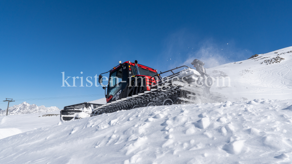 Pistenraupe / Stubaier Gletscher, Stubaital, Tirol, Austria by kristen-images.com